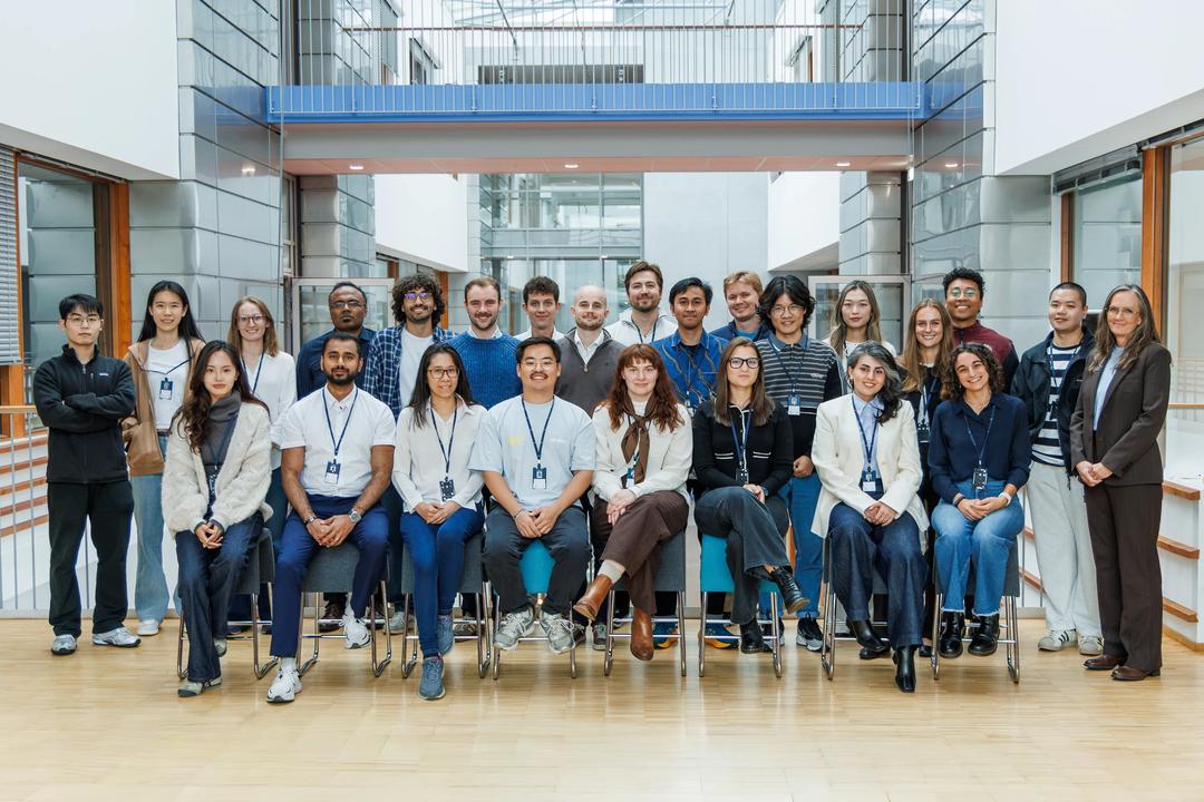 Group photo of PhD students