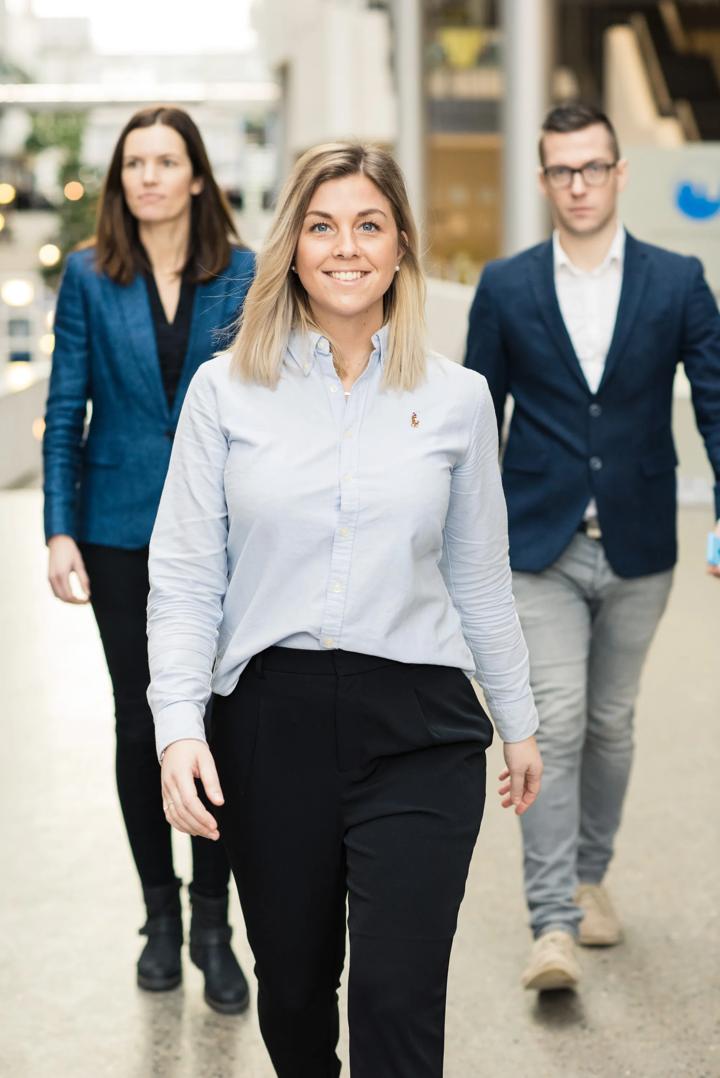 Bilde av en gruppe studenter