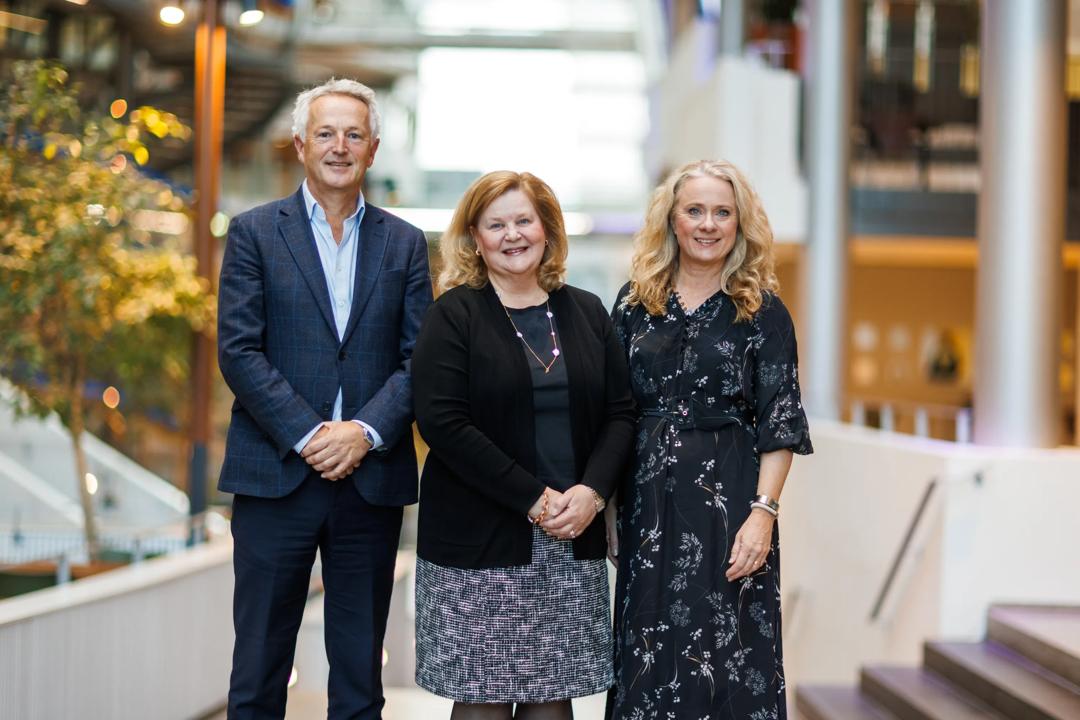Bilde av Ulf Sverdrup, Karen Spens og Anniken Haugli