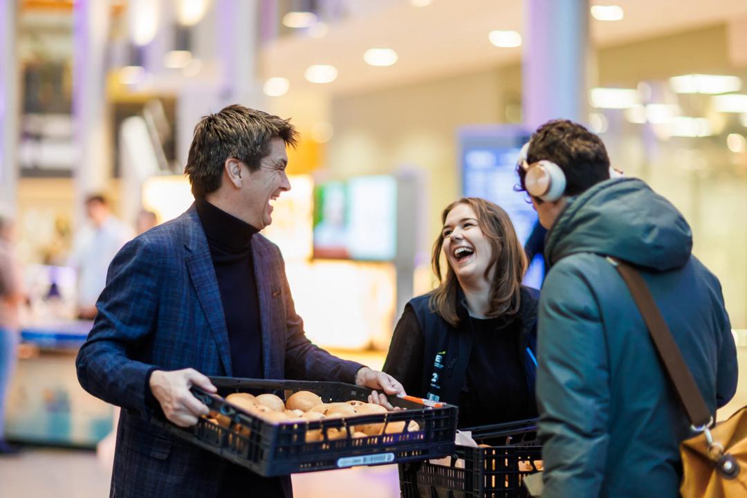 Reitan Retail på besøk på BI. 